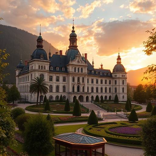 Prächtiges Schloss mit großem Garten und historischer Architektur in Niederösterreich
